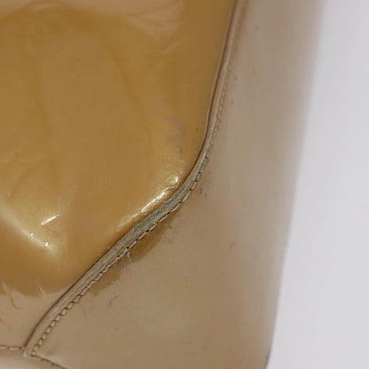 Louis Vuitton Brentwood Handbag Monogram Vernis, BEIGE, PATENT_LEATHER, Shoulder bag