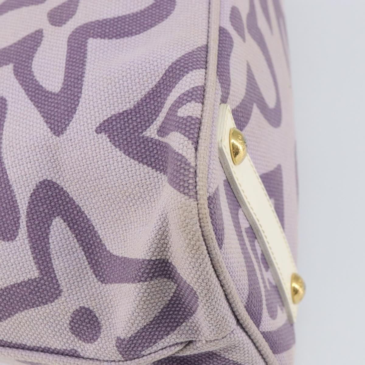 Louis Vuitton Tahitienne Cabas Canvas, PURPLE, CANVAS, Tote bag