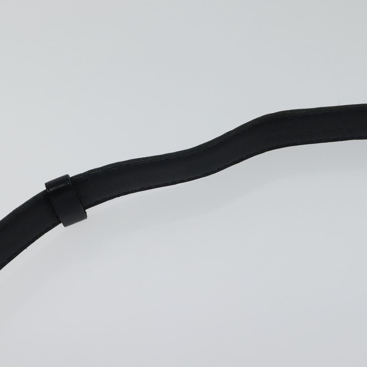 Chanel CC Belt Leather, BLACK, LEATHER, Belts