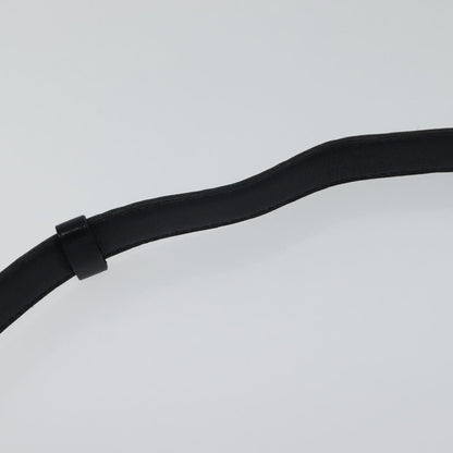 Chanel CC Belt Leather, BLACK, LEATHER, Belts