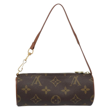 Louis Vuitton Papillon Pochette Monogram Canvas, BROWN, CANVAS, Clutche & pouche