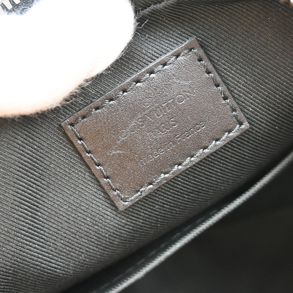 Louis Vuitton Trio Messenger Bag Reverse Monogram Eclipse Canvas, Black, Canvas, Shoulder Bag