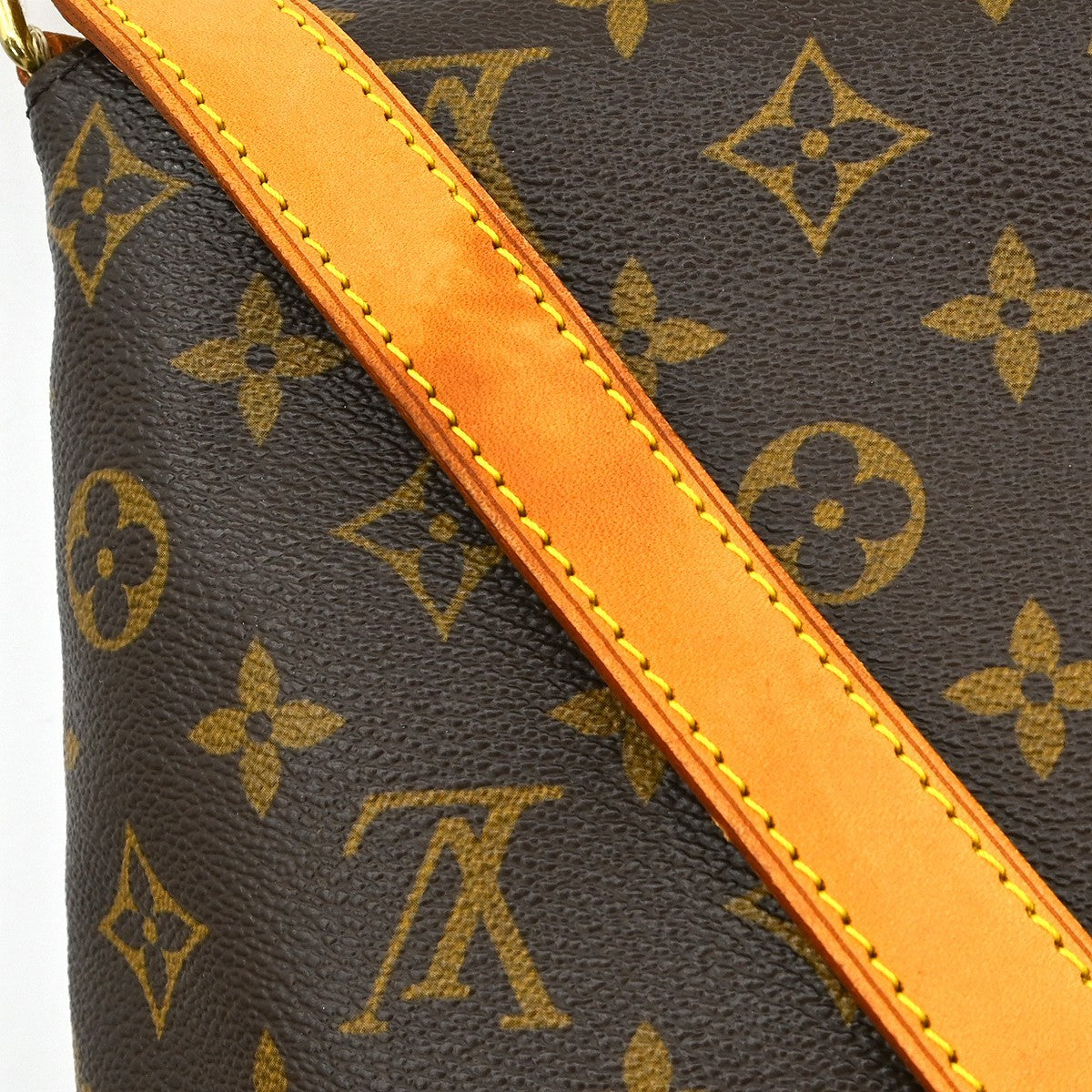Louis Vuitton Musette Salsa Handbag Monogram Canvas, Brown, Canvas, Handbag