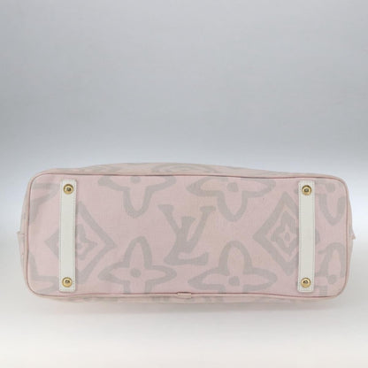 Louis Vuitton Tahitienne Cabas Canvas, PINK, CANVAS, Tote bag