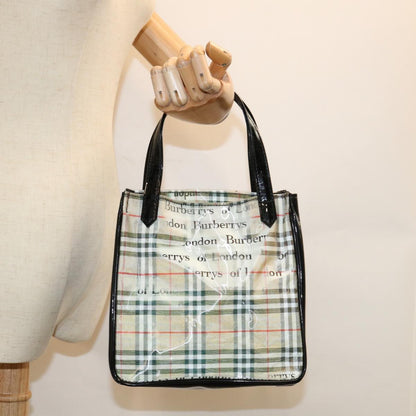 Burberry Nova Check Handbag Nylon, BEIGE, NYLON, Handbag