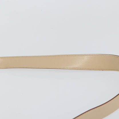 Salvatore Ferragamo Gancini Shoulder Bag Leather, BEIGE, LEATHER, Shoulder bag