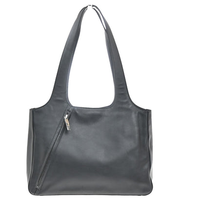 Salvatore Ferragamo Vintage Shoulder Bag Leather, Black, Leather, Shoulder Bag