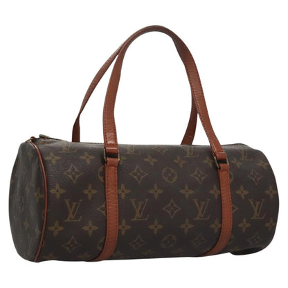Louis Vuitton Papillon Handbag Monogram Canvas, BROWN, CANVAS, Handbag