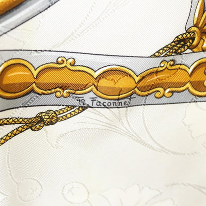 Hermes Carré 90 Silk multicolor, WHITE, SILK, Scarve & shawl