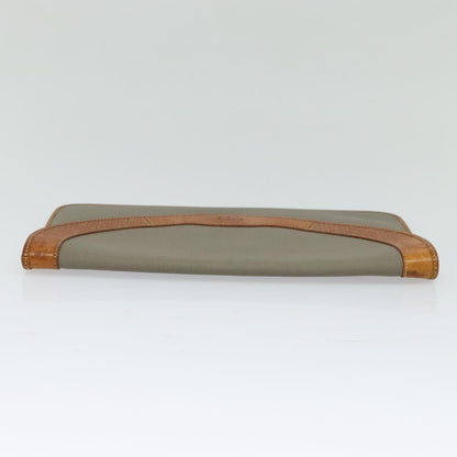 Christian Dior Flap Pouch Canvas, BROWN, CANVAS, Clutche & pouche