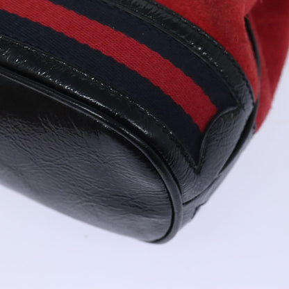 Gucci Ophidia Bucket Bag Suede, RED, SUEDE, Shoulder bag