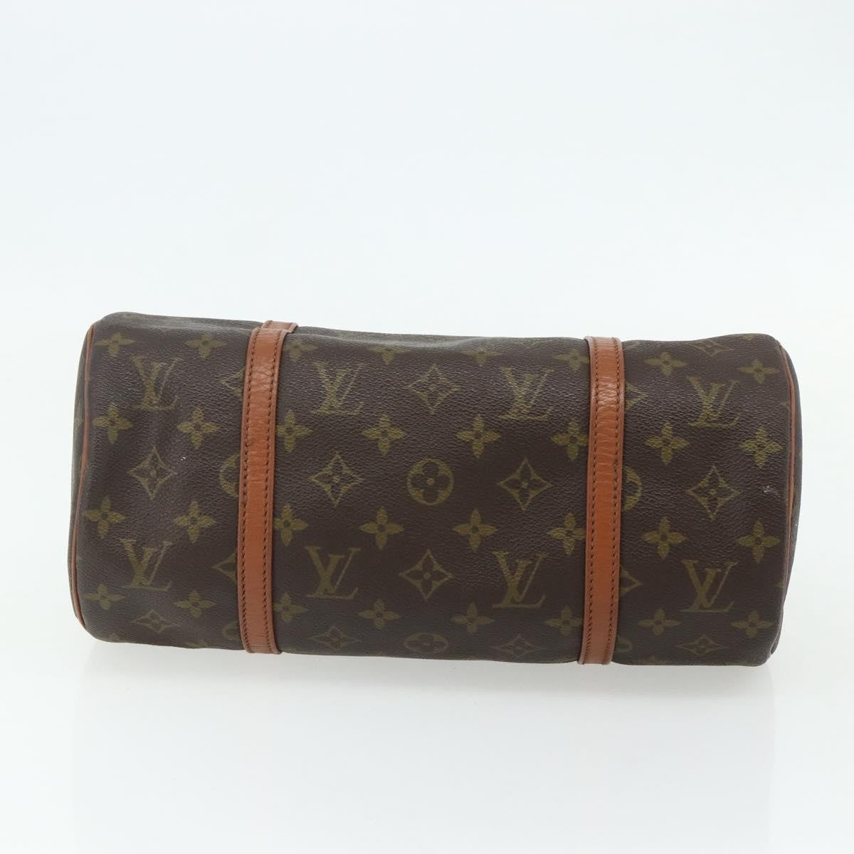 Louis Vuitton Papillon Handbag Monogram Canvas, Brown, Canvas, Handbag