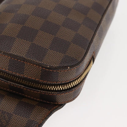 Louis Vuitton Geronimos Waist Bag Damier, BROWN, CANVAS, Shoulder bag