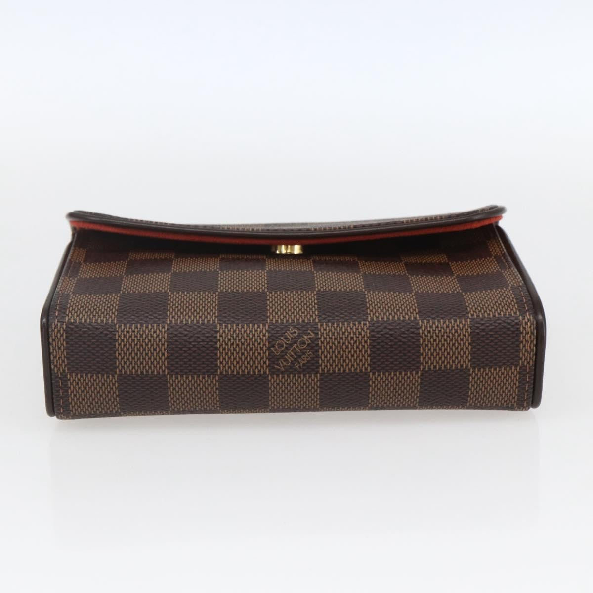 Louis Vuitton Florentine Waist Bag Damier Canvas, Brown, Canvas, Clutch