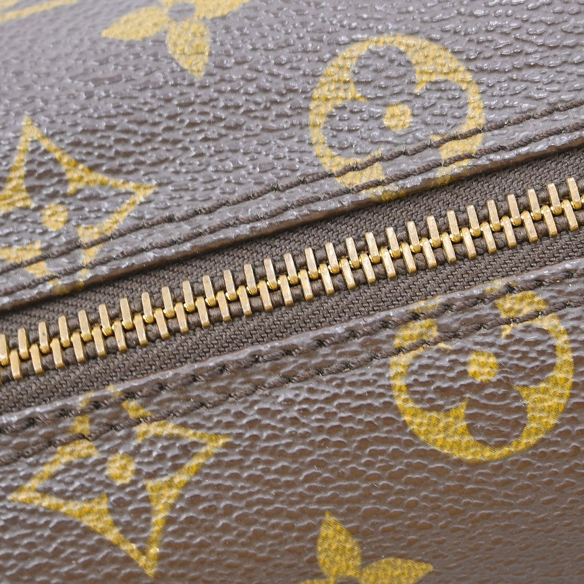 Louis Vuitton Papillon Handbag Monogram Canvas, Brown, Canvas, Handbag
