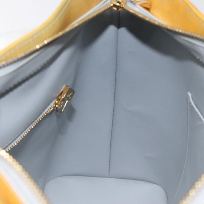 Louis Vuitton Houston Handbag Monogram Vernis, YELLOW, PATENT_LEATHER, Handbag