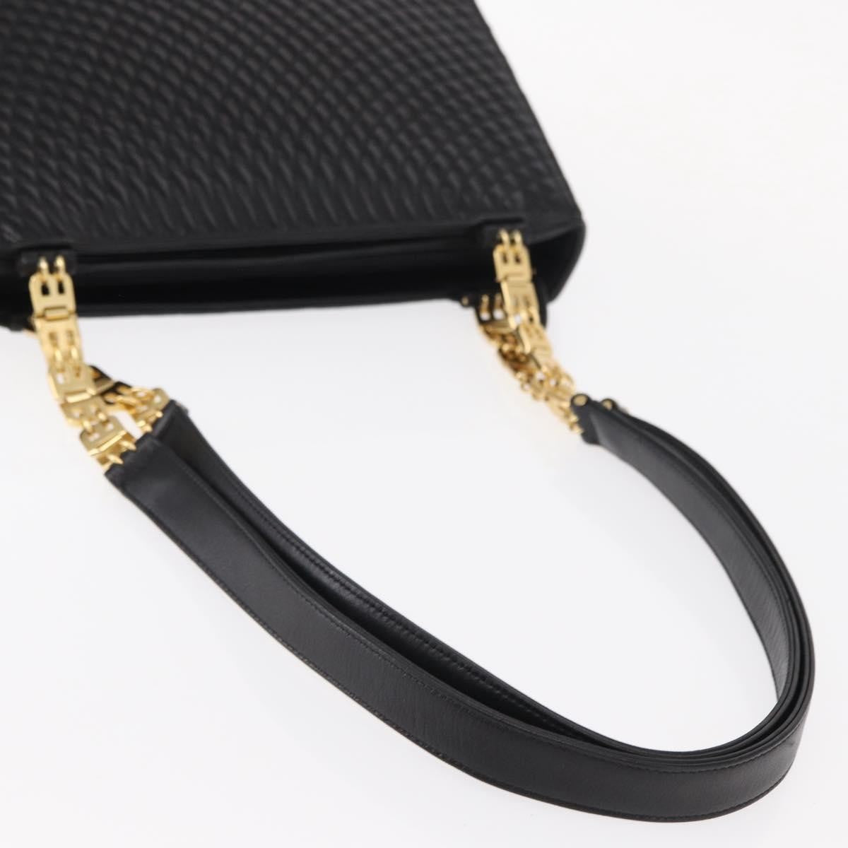 Bally Vintage Shoulder Bag Quilted leather, Black, Leather, Shoulder Bag