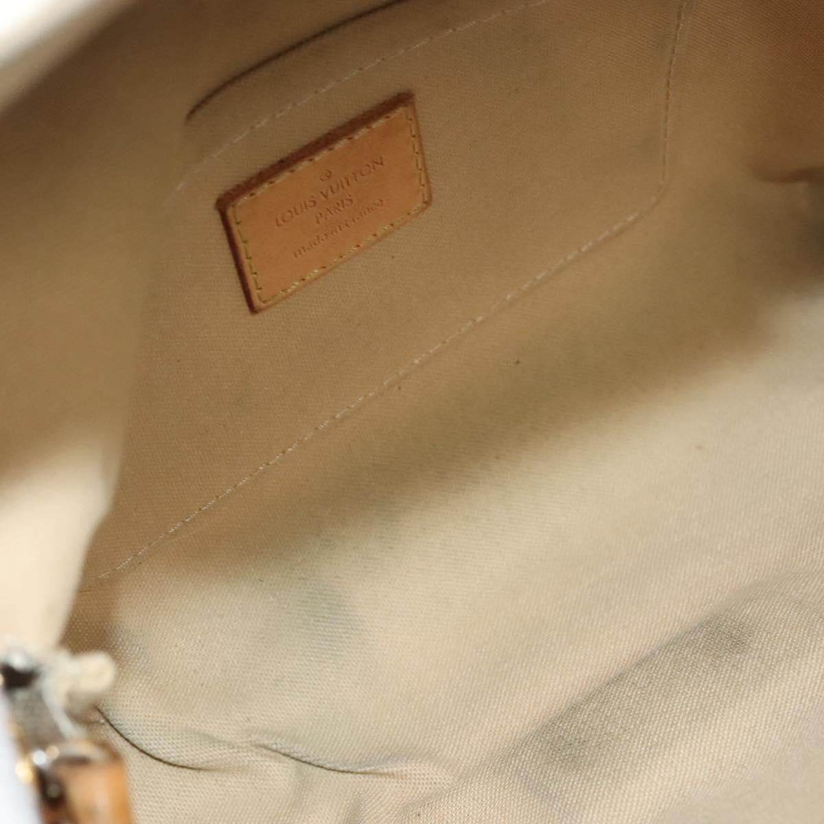 Louis Vuitton Favorite Handbag Damier, WHITE, CANVAS, Handbag