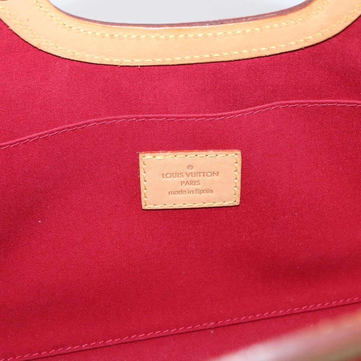 Louis Vuitton Roxbury Drive Handbag Monogram Vernis, RED, PATENT_LEATHER, Handbag