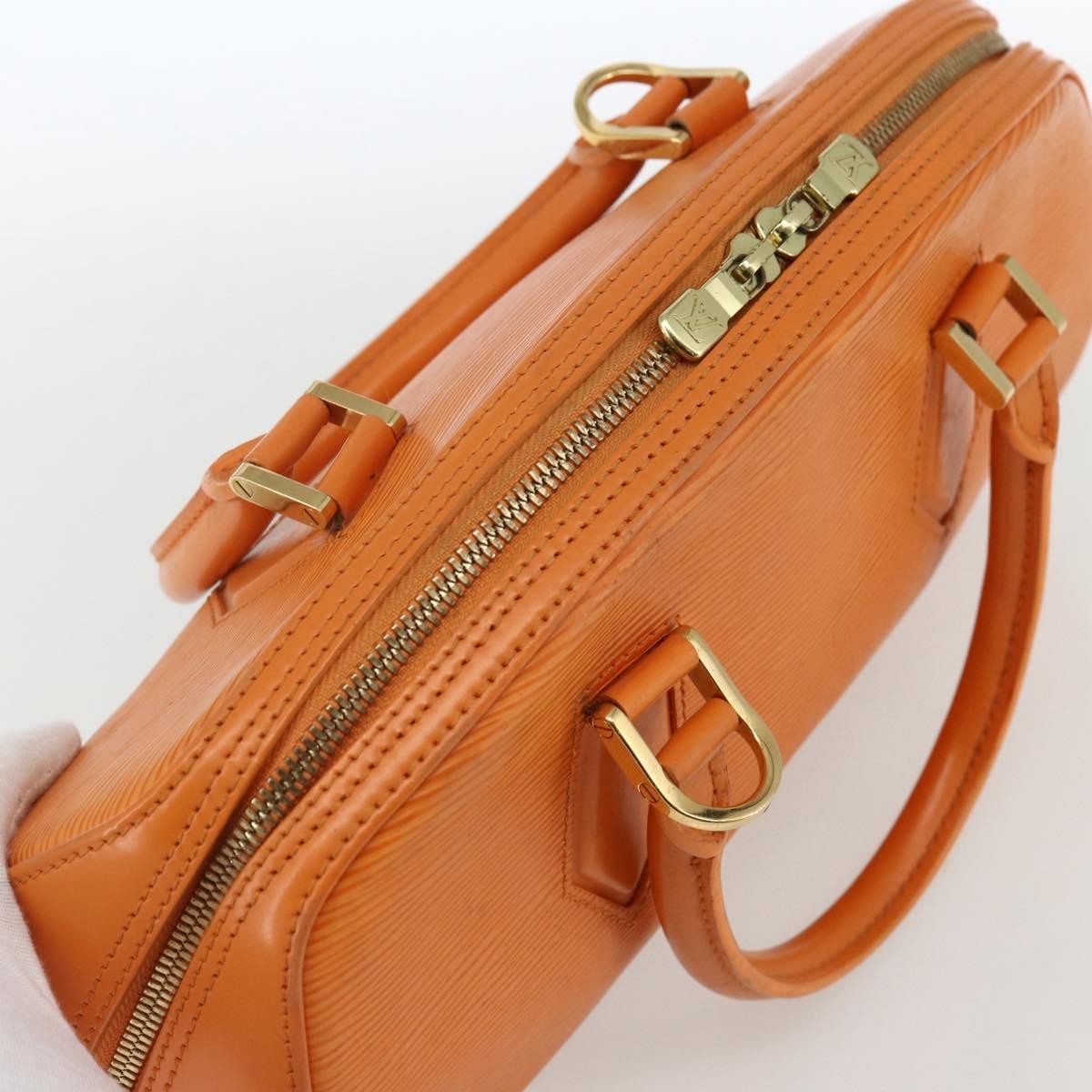 Louis Vuitton Jasmin Bag Epi Leather, ORANGE, LEATHER, Handbag