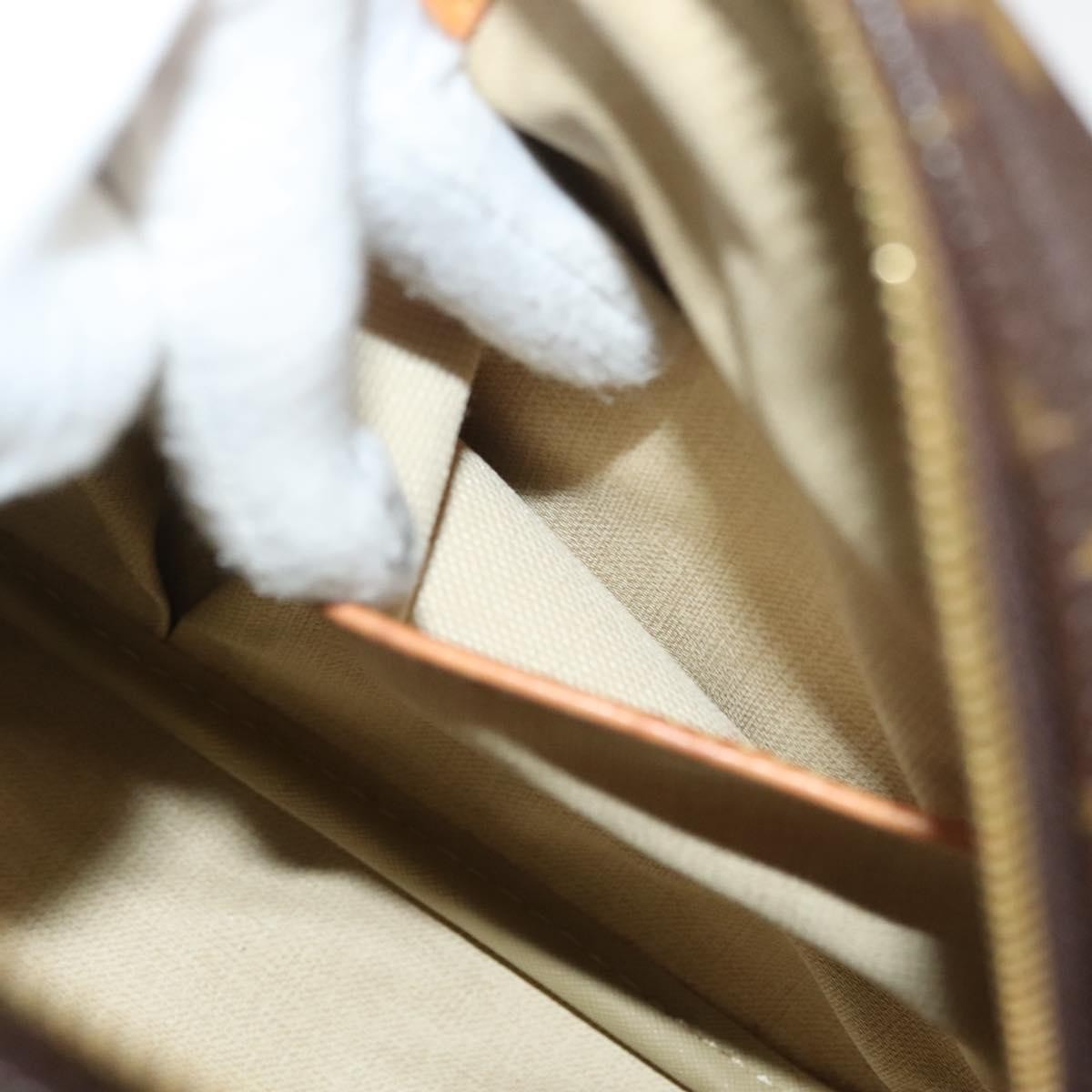 Louis Vuitton Trouville Handbag Monogram Canvas, BROWN, CANVAS, Handbag