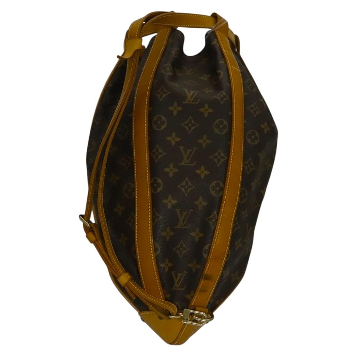 Louis Vuitton Romeo Gigli Handbag Monogram Canvas, BROWN, CANVAS, Shoulder bag