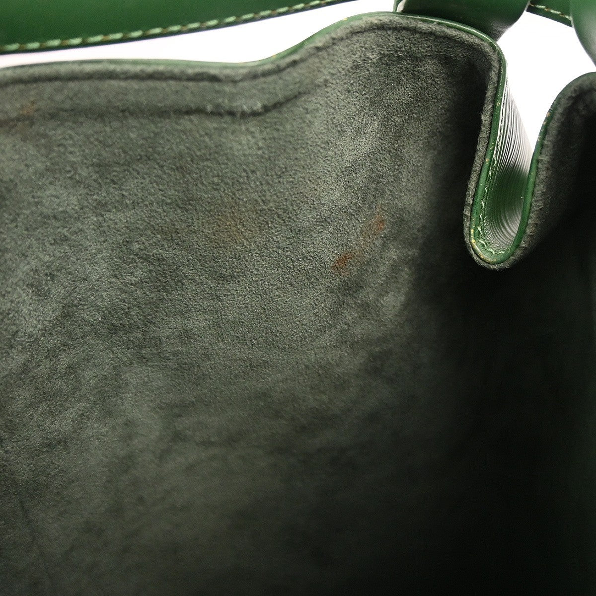 Louis Vuitton Randonnee Backpack Epi Leather, GREEN, LEATHER, Shoulder bag