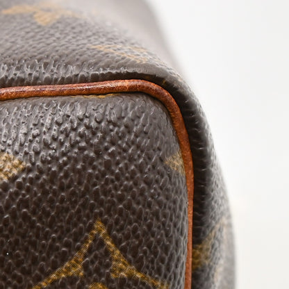 Louis Vuitton Speedy Handbag Monogram Canvas, Brown, Canvas, Handbag