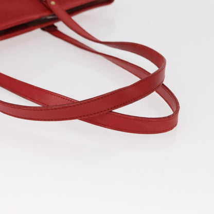 Salvatore Ferragamo Gancini handbag Nylon, RED, NYLON, Handbag