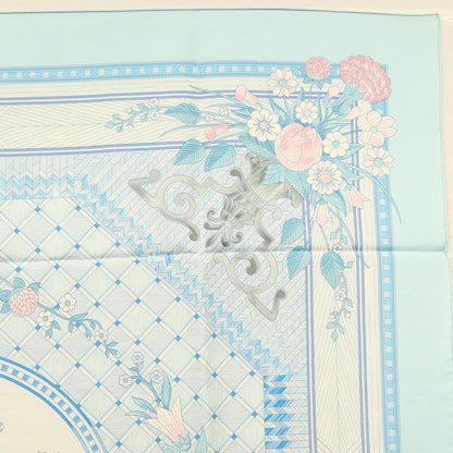 Hermes Carré 90 Silk multicolor, BLUE, SILK, Scarve & shawl