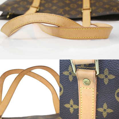 Louis Vuitton Babylone Handbag Monogram Canvas, BROWN, CANVAS, Shoulder bag