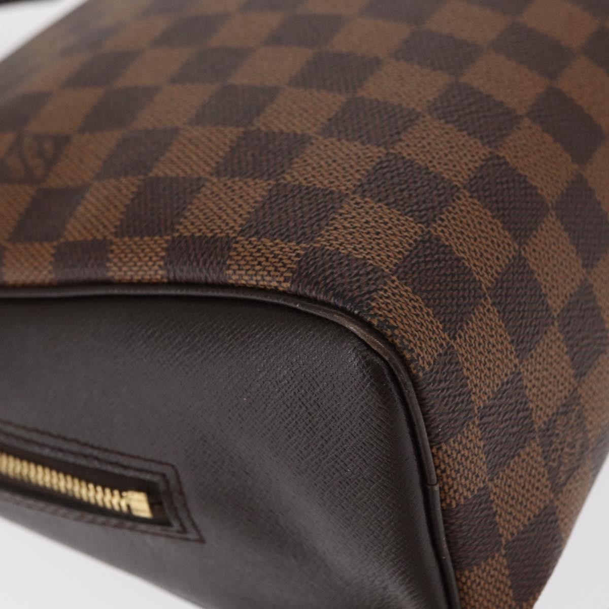Louis Vuitton Brera Handbag Damier, BROWN, CANVAS, Handbag
