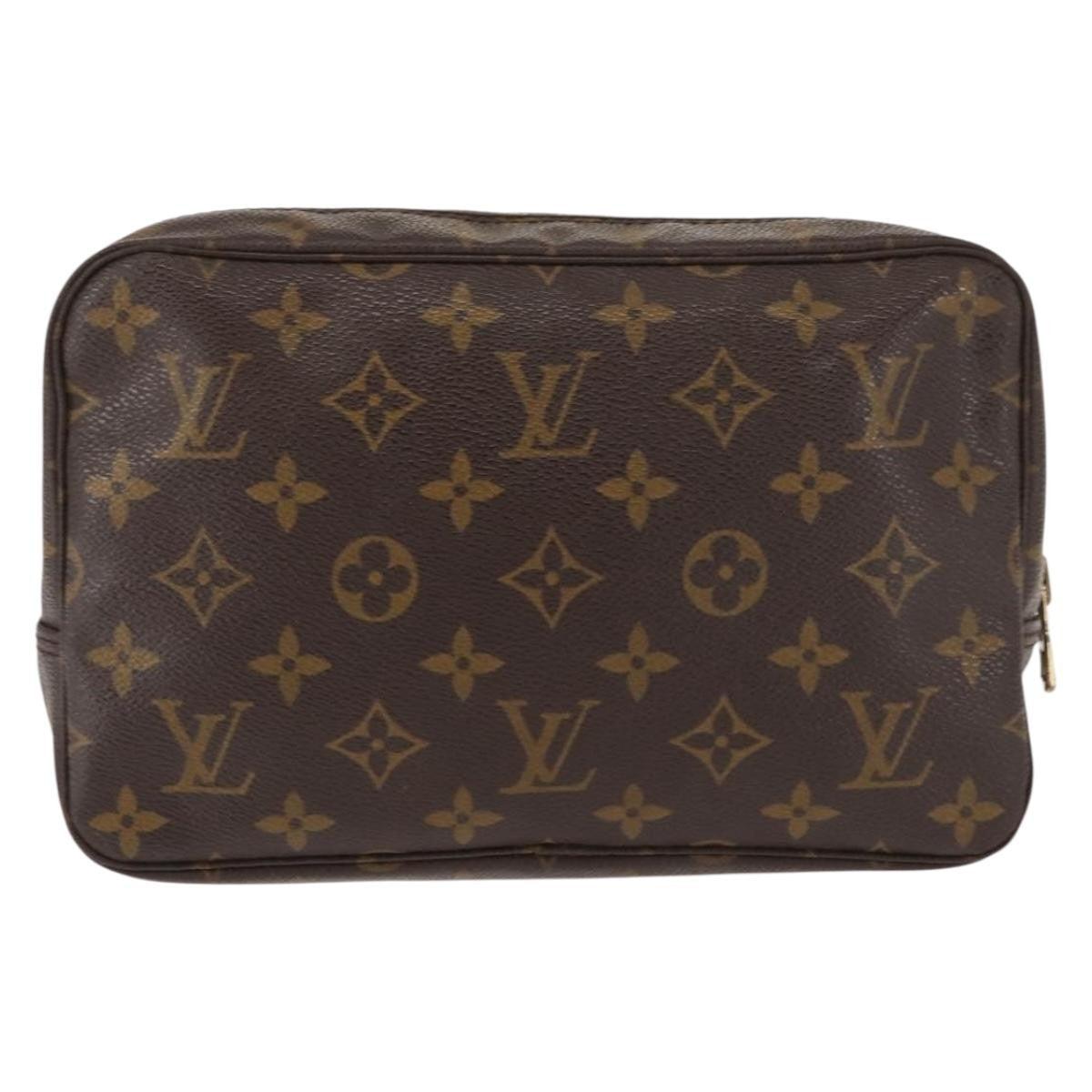 Louis Vuitton Trousse Toilette Monogram Canvas, BROWN, CANVAS, Clutche & pouche