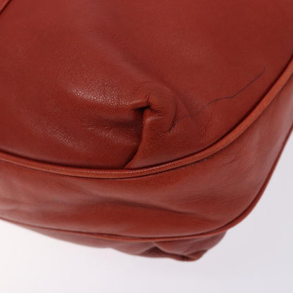 Loewe Vintage Shoulder Bag Leather, RED, LEATHER, Shoulder bag
