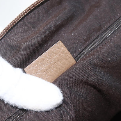 Gucci Vintage tote Leather, BROWN, LEATHER, Tote bag
