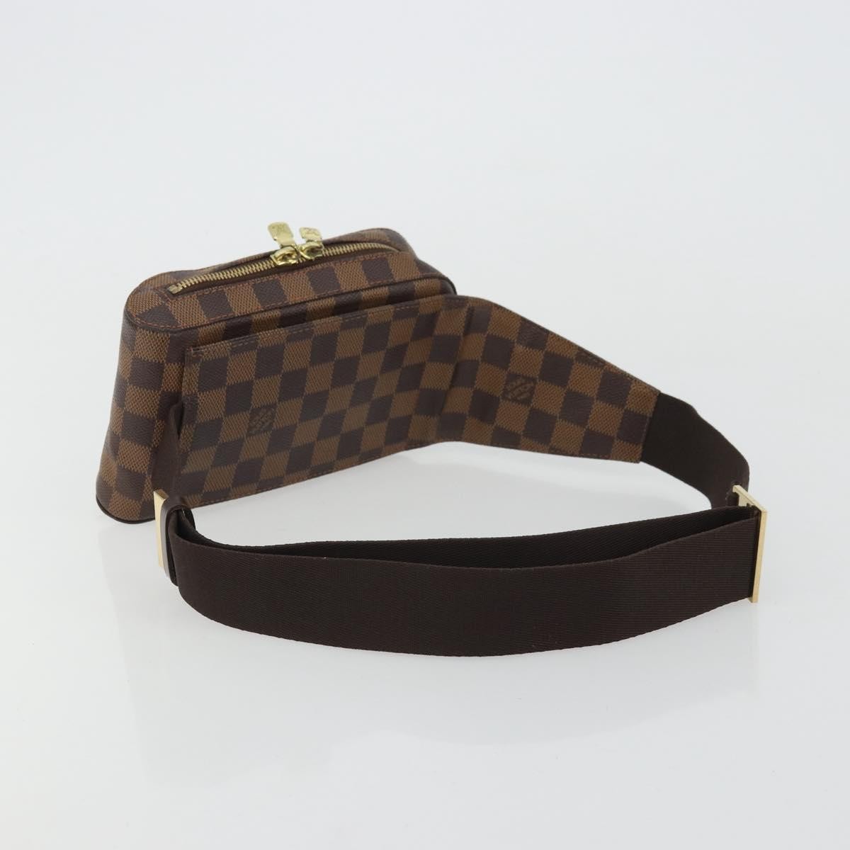Louis Vuitton Geronimos Waist Bag Damier, Brown, Canvas, Shoulder Bag