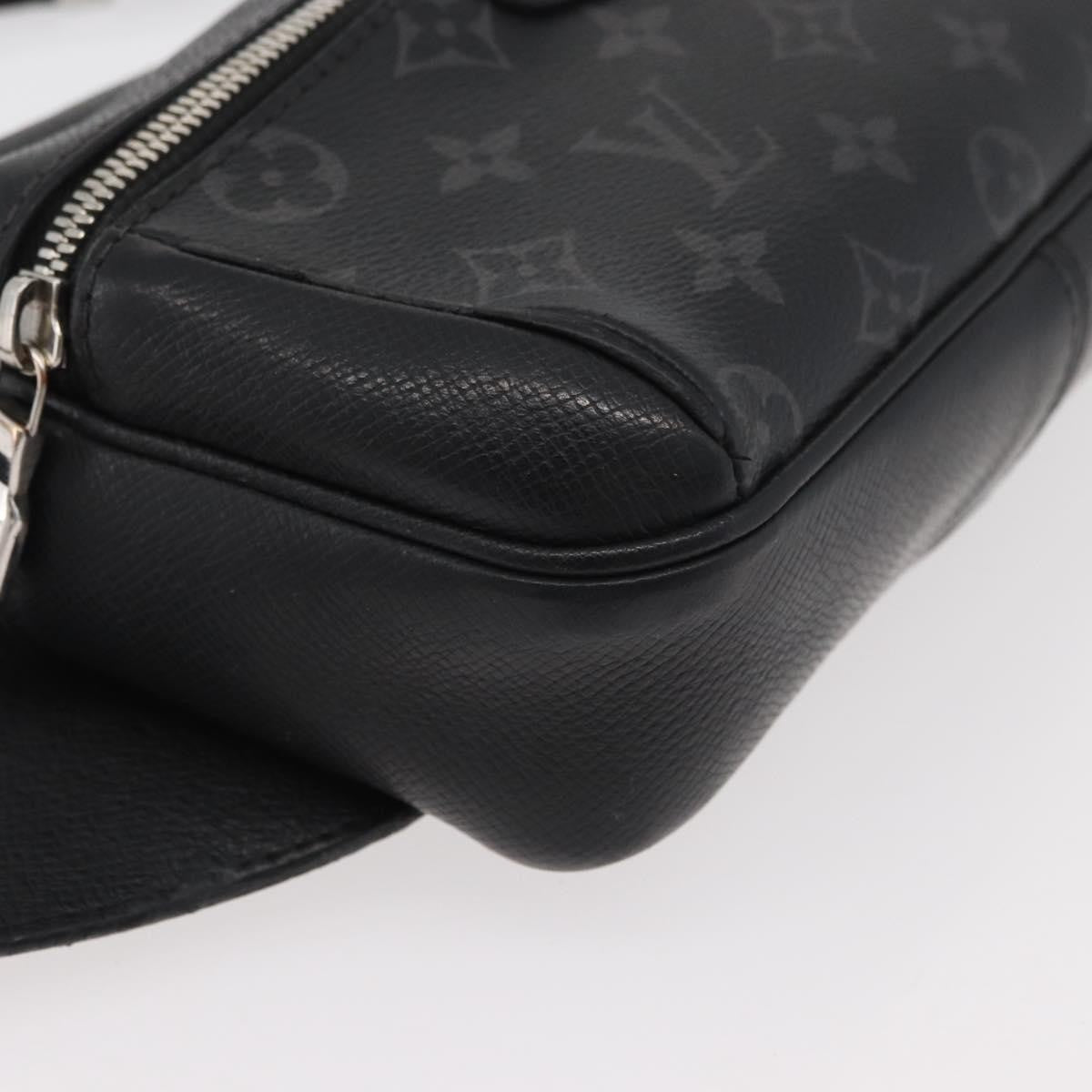 Louis Vuitton Outdoor BumBag Monogram Taigarama, Gray, Canvas, Crossbody Bag