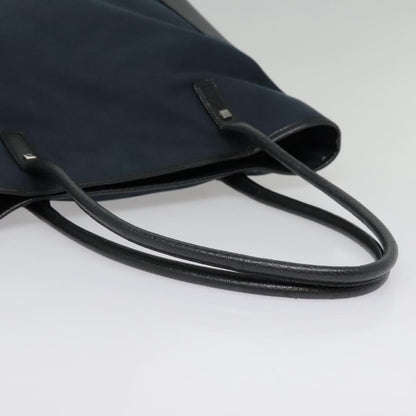 Salvatore Ferragamo Gancini Tote Gancini Canvas, NAVY, CANVAS, Tote bag