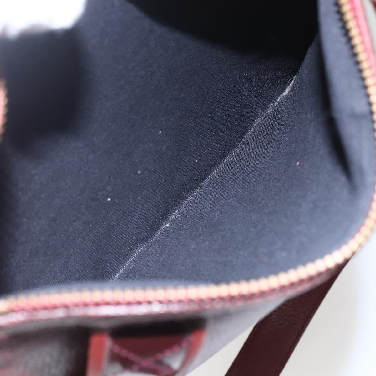 Burberry Vintage Shoulder Bag Leather, RED, LEATHER, Shoulder bag