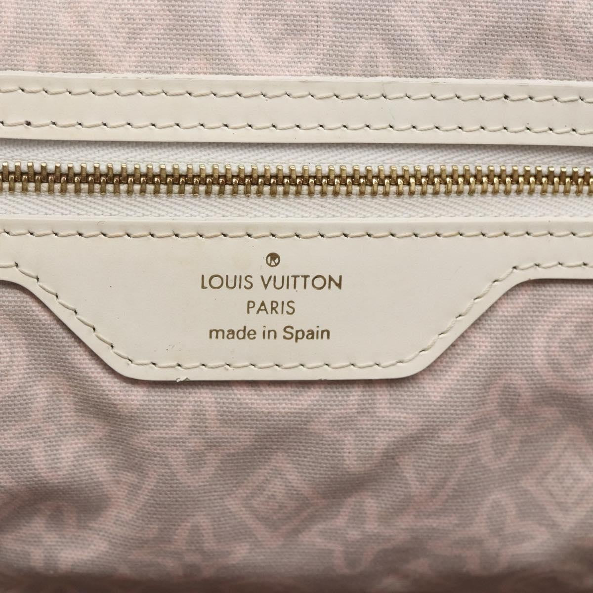 Louis Vuitton Tahitienne Cabas Canvas, PINK, CANVAS, Tote bag