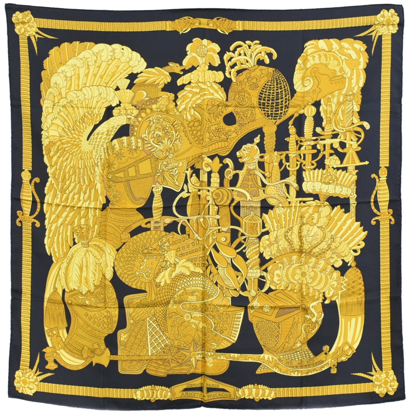 Hermes Carré 90 Silk multicolor, MULTICOLOUR, SILK, Scarve & shawl