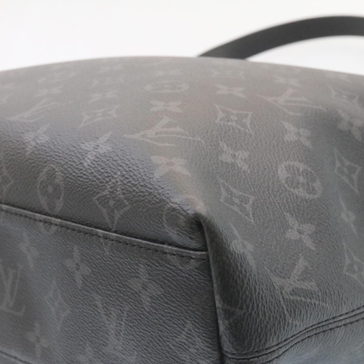 Louis Vuitton Explorer Tote Monogram Eclipse Canvas, BLACK, CANVAS, Tote bag