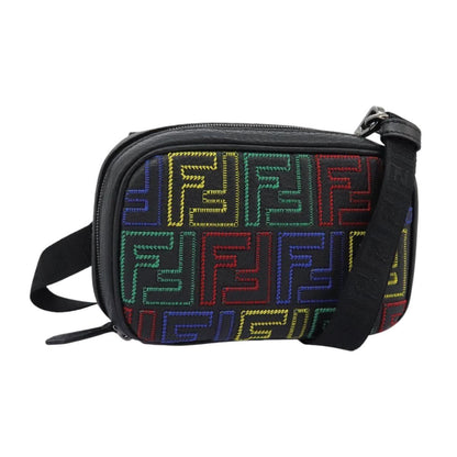 Fendi Camera Bag Zucca Embossed Leather, MULTICOLOUR, LEATHER, Crossbody bag