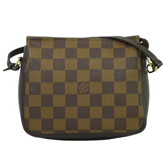 Louis Vuitton Trousse Make Up Bag Damier Canvas, BROWN, CANVAS, Clutche & pouche