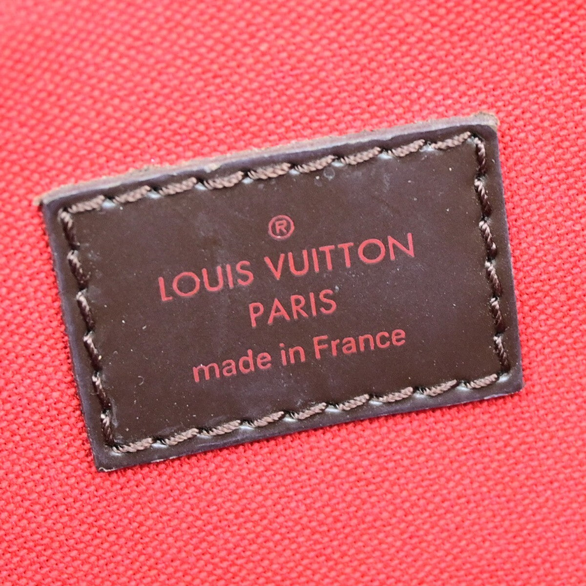 Louis Vuitton Bloomsbury Handbag Damier, BROWN, CANVAS, Shoulder bag