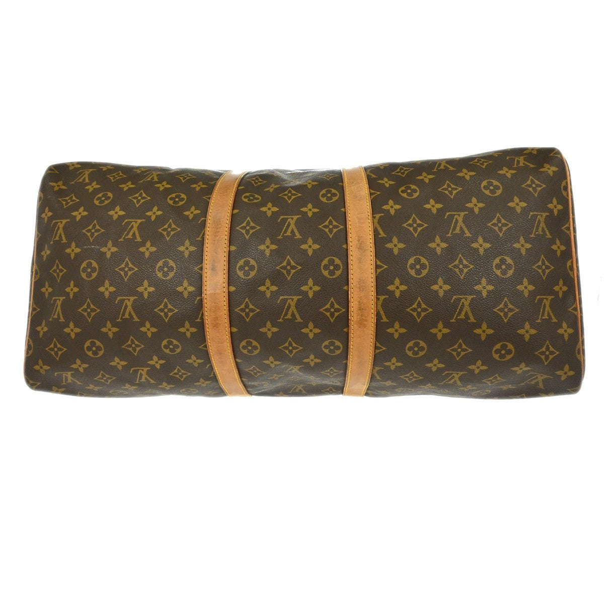 Louis Vuitton Keepall Bag Monogram Canvas, Brown, Canvas, Travel Bag