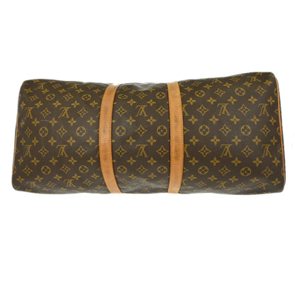 Louis Vuitton Keepall Bag Monogram Canvas, Brown, Canvas, Travel Bag