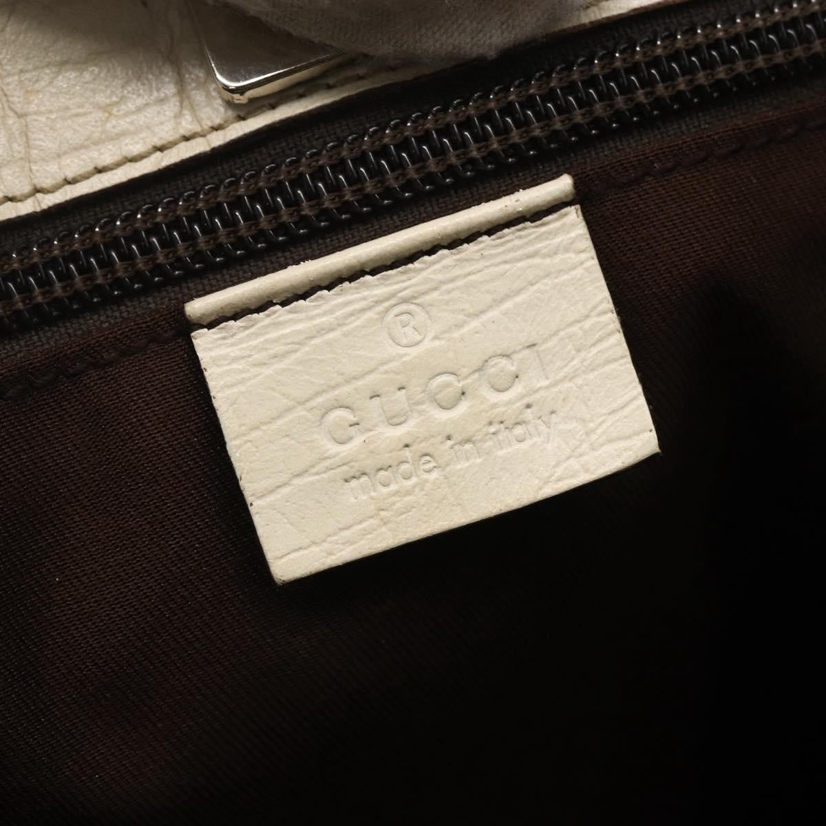 Gucci Joy Tote GG Coated Canvas with Leather, BEIGE, PVC, Tote bag
