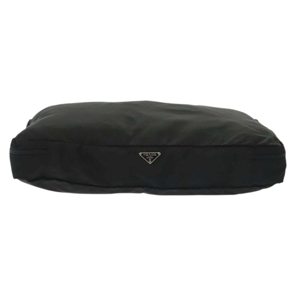 Prada Travel Pouch Tessuto, BLACK, NYLON, Clutche & pouche