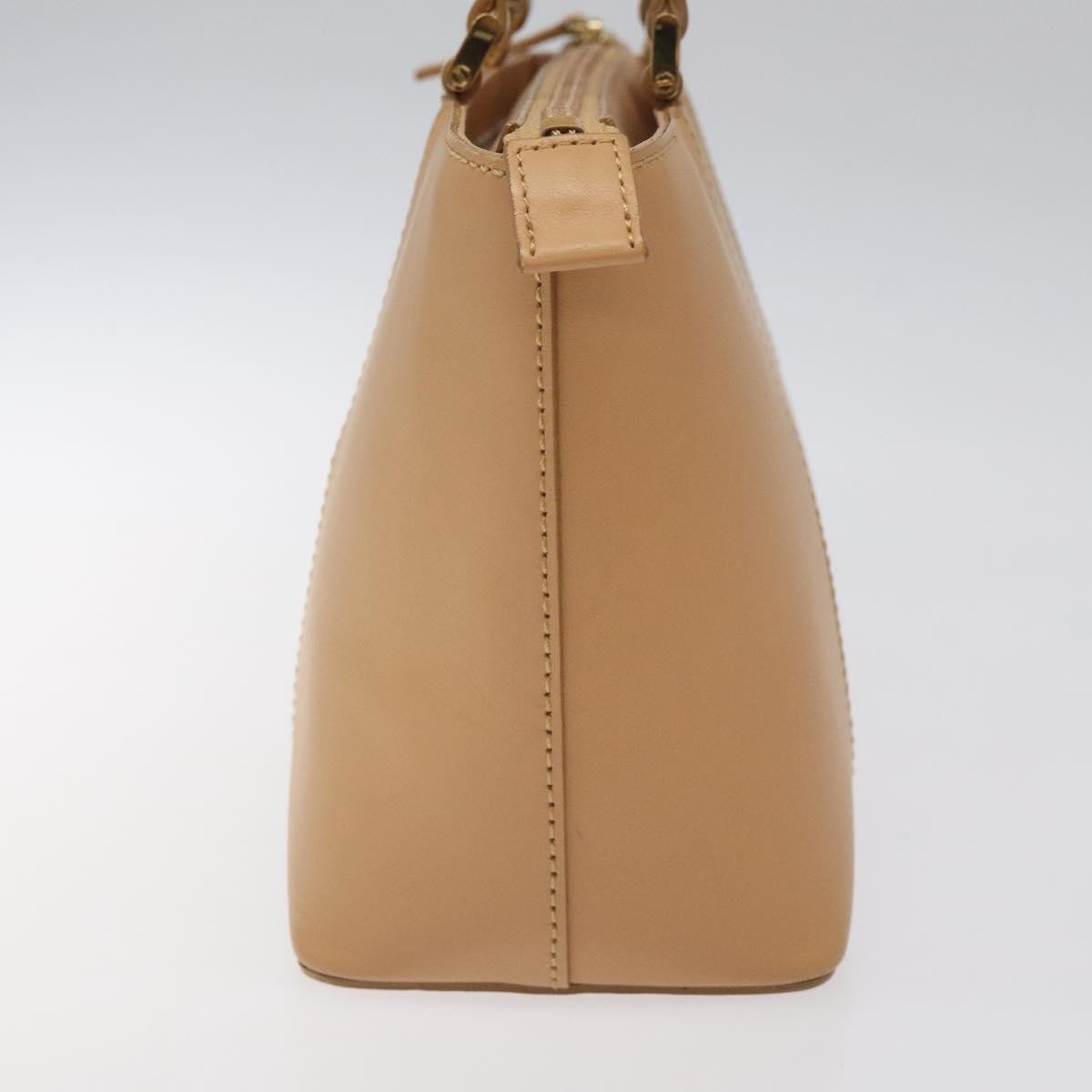 Burberry Vintage Handbag Leather, BEIGE, LEATHER, Handbag